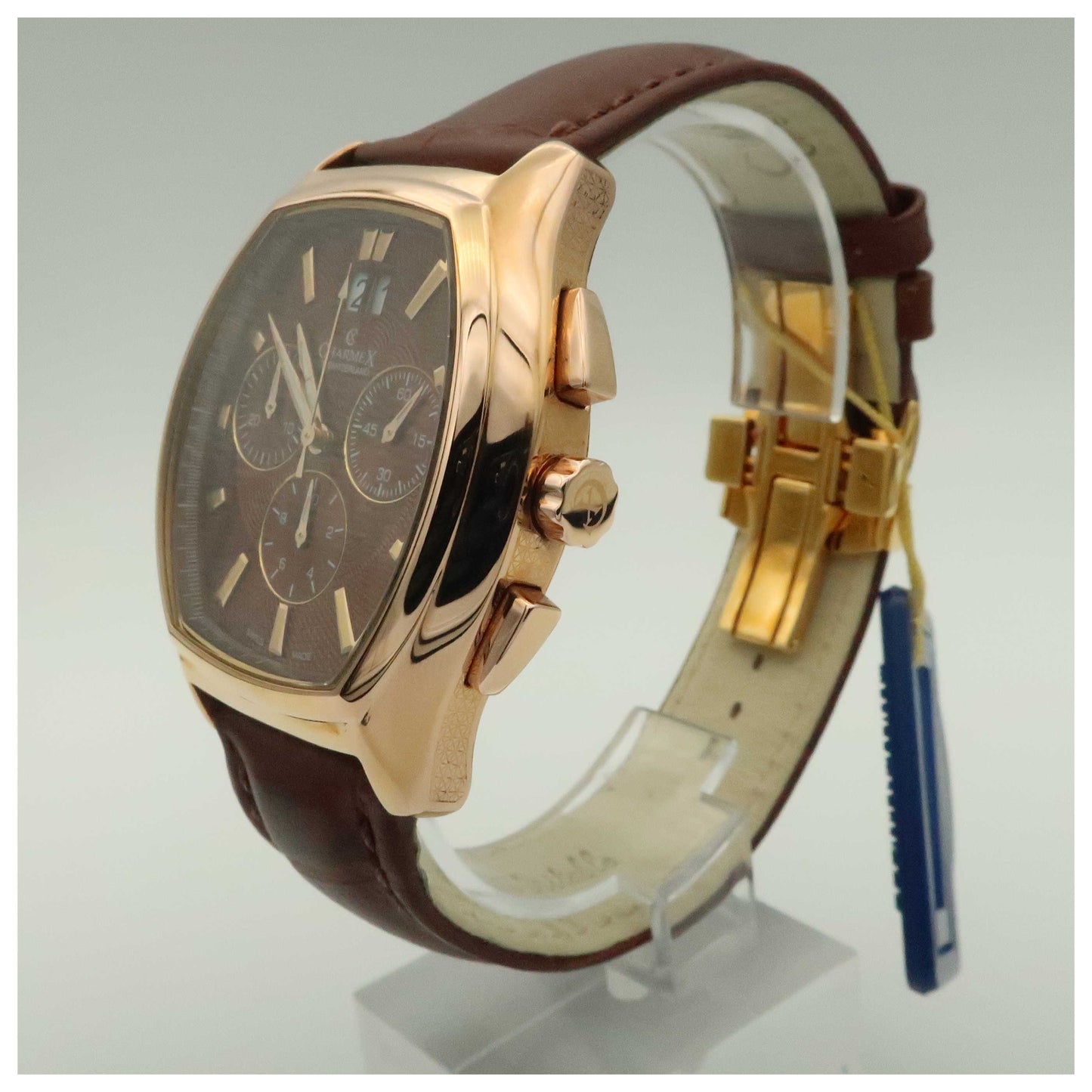 Charmex St. Moritz Men's Swiss Quartz (Battery-Powered) Watch 2168-SDV - Image #4