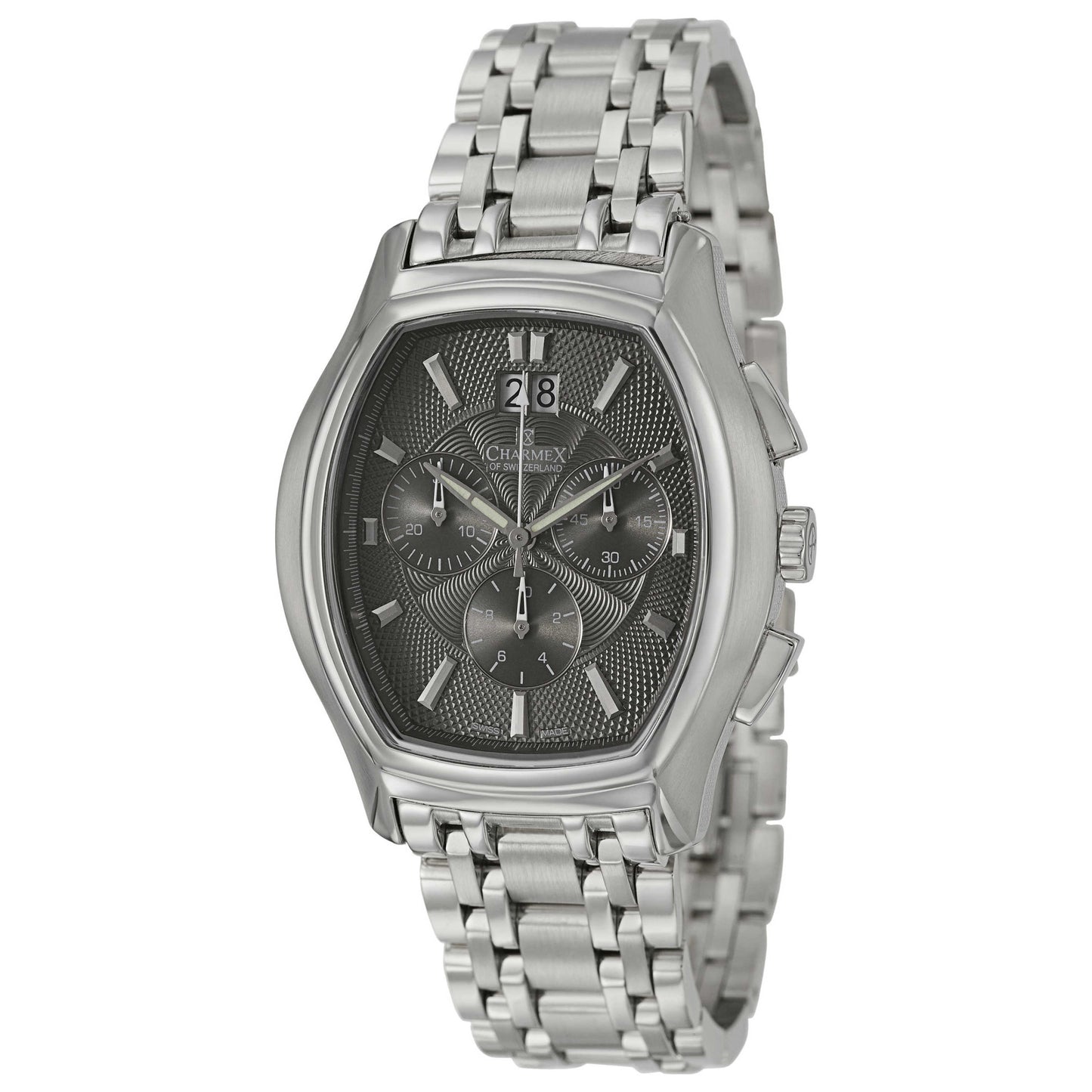 Front view of Charmex St. Moritz Men's Swiss Quartz (Battery-Powered) Watch 2176