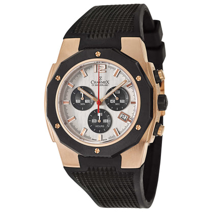 Front view of Charmex Brooklands Men's Swiss Quartz (Battery-Powered) Watch 2190