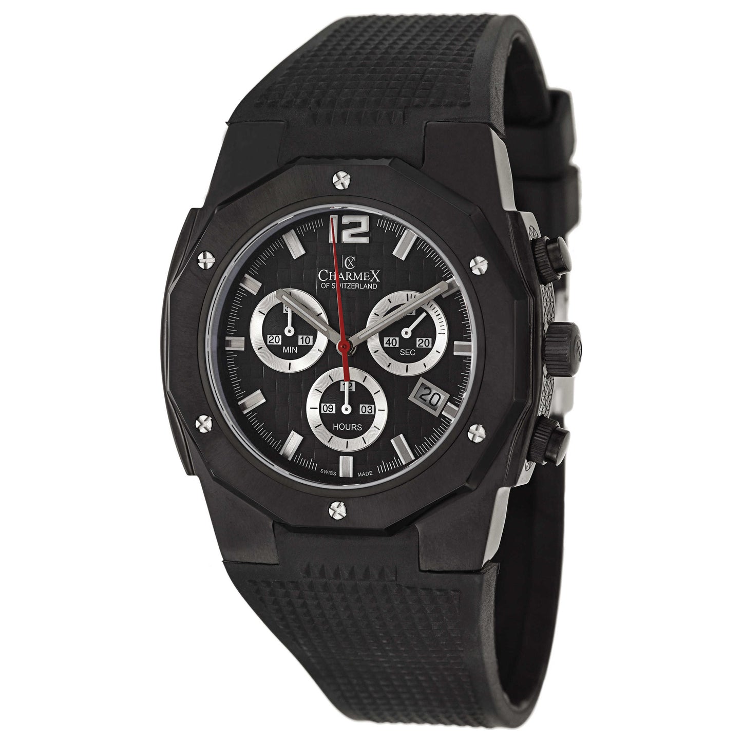 Front view of Charmex Brooklands Men's Swiss Quartz (Battery-Powered) Watch 2195