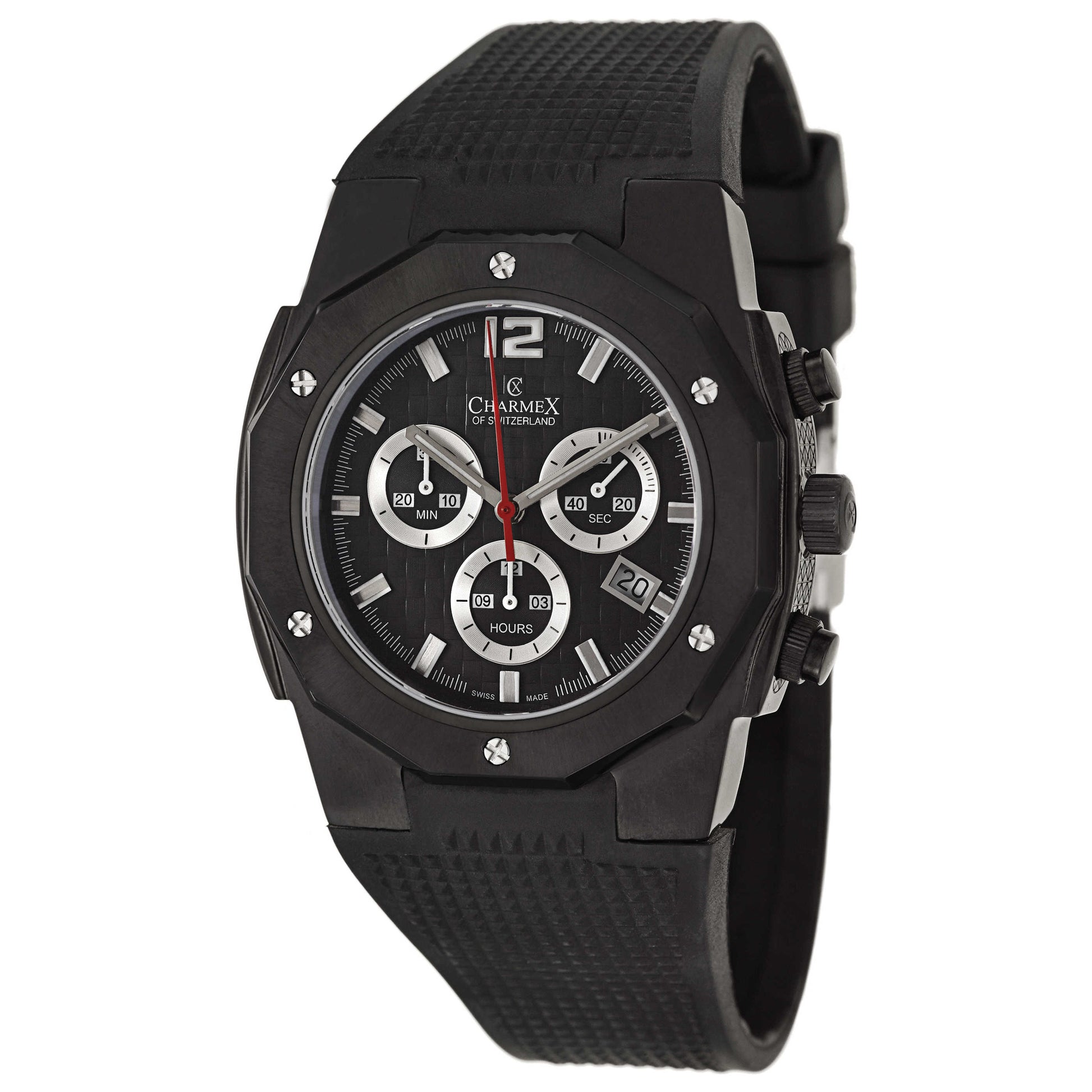 Front view of Charmex Brooklands Men's Swiss Quartz (Battery-Powered) Watch 2195