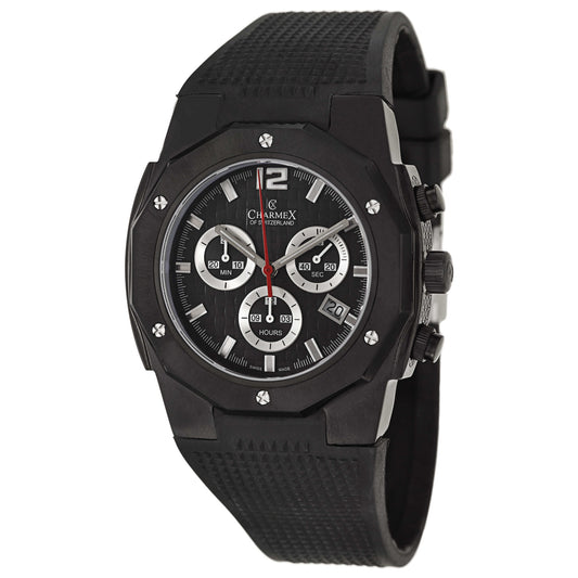 Front view of Charmex Brooklands Men's Swiss Quartz (Battery-Powered) Watch 2195