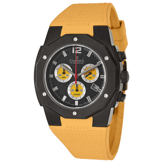 Front view of Charmex Brooklands Men's Swiss Quartz (Battery-Powered) Watch 2196