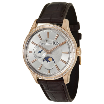 Front view of Zenith Captain Men's Automatic Watch 22-2141-691-01-C498