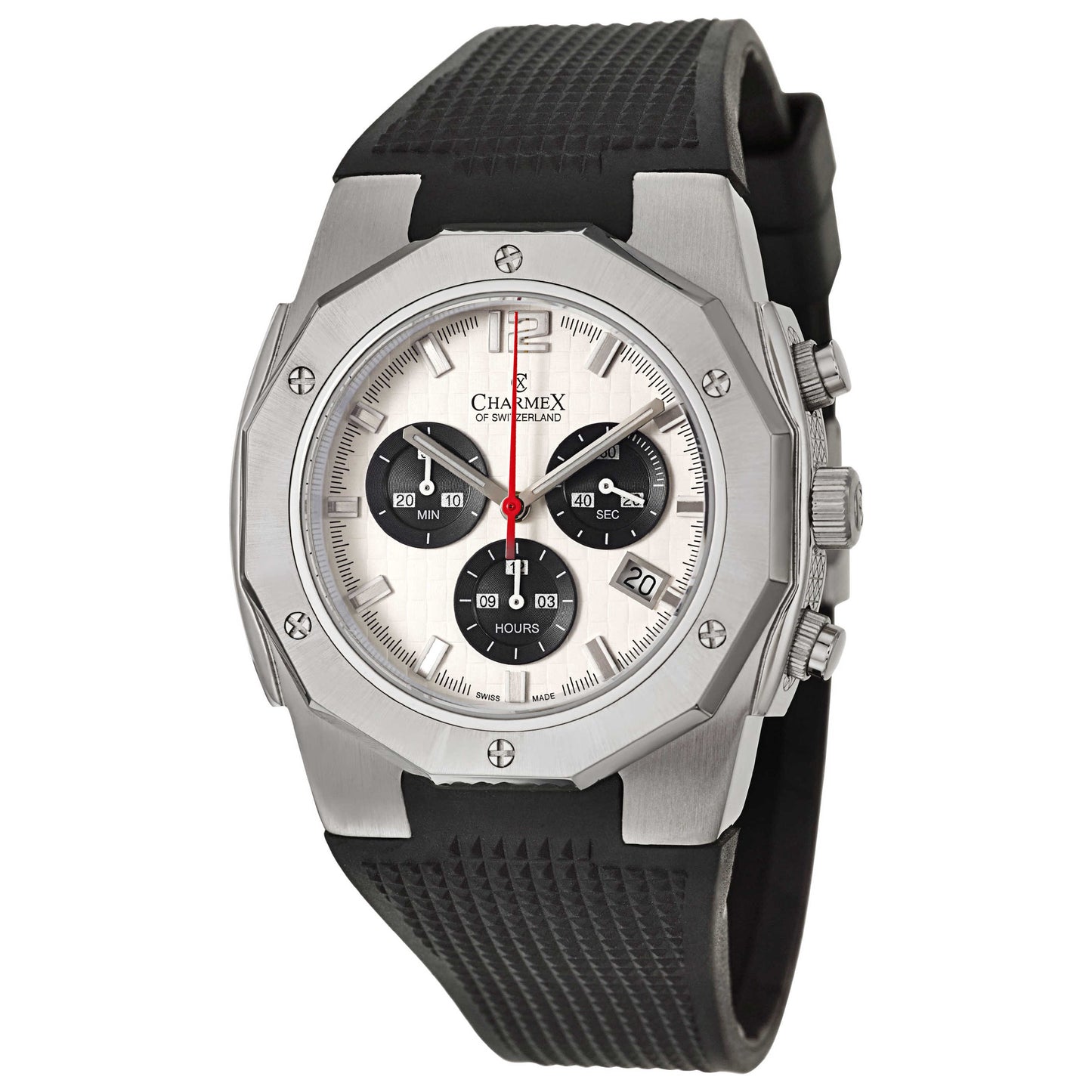 Front view of Charmex Brooklands Men's Swiss Quartz (Battery-Powered) Watch 2200