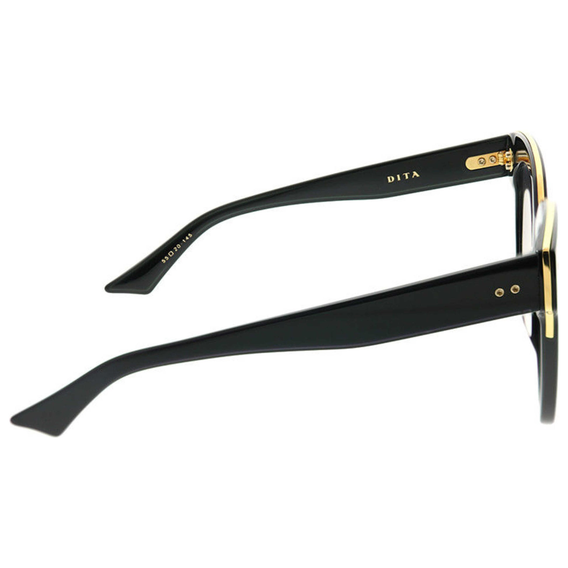 Dita Day Tripper Unisex Sunglasses 22031-A-BLK-GLD-55 - Image #4