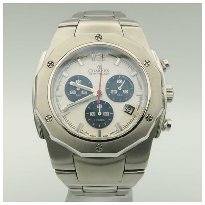 Front view of Charmex Brooklands Men's Swiss Quartz (Battery-Powered) Watch 2205-PO