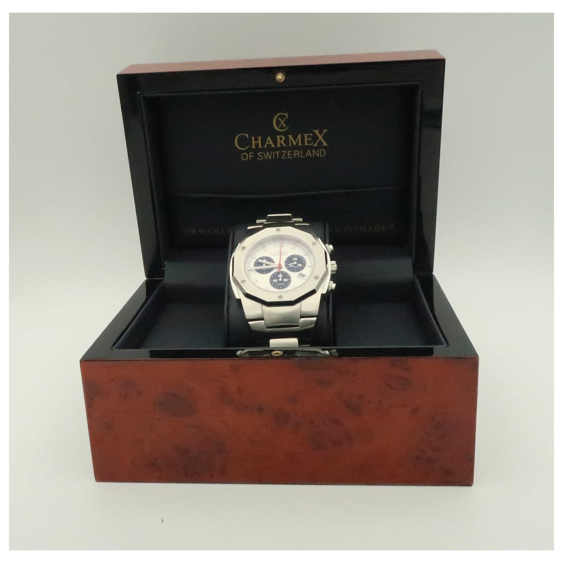 Charmex Brooklands Men's Swiss Quartz (Battery-Powered) Watch 2205-PO - Image #6