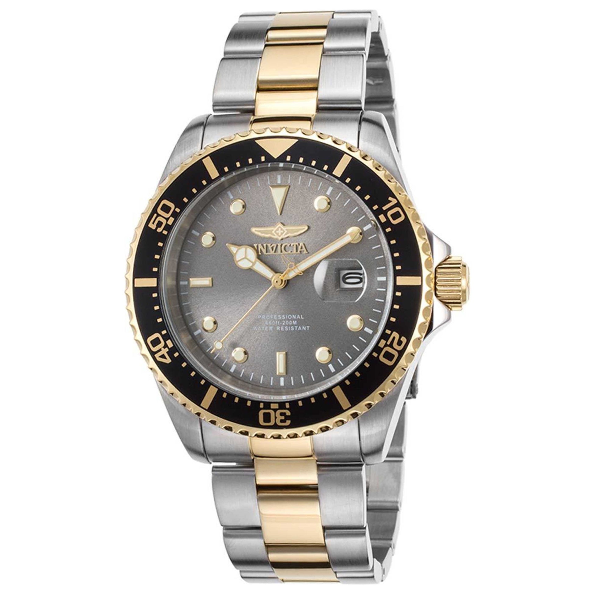 Front view of Invicta Pro Diver Men's Japanese Quartz (Battery-Powered) Watch 22057