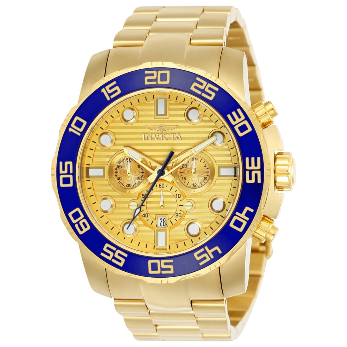 Front view of Invicta Pro Diver Men's Quartz Watch 22227
