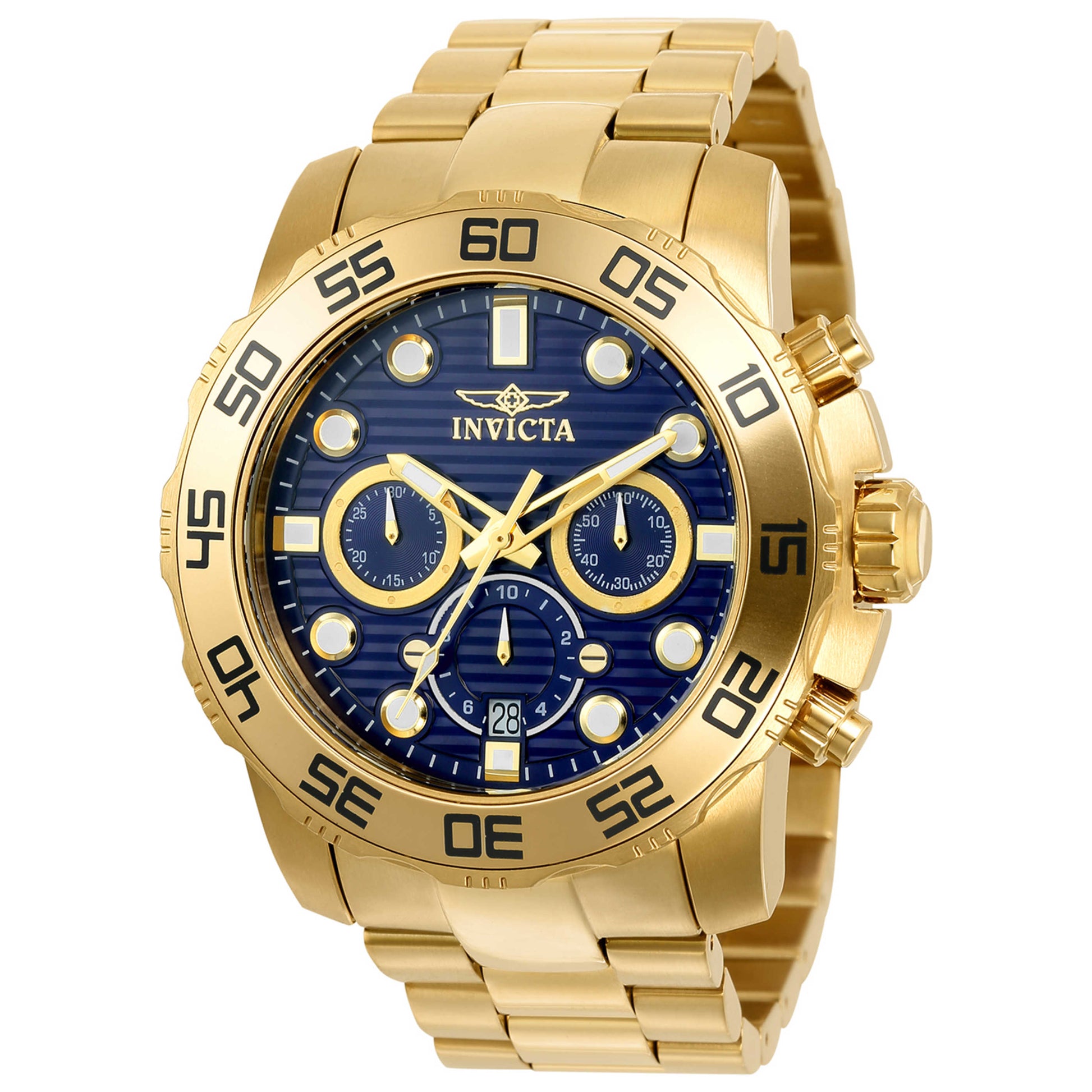 Front view of Invicta Pro Diver Men's Quartz Watch 22228