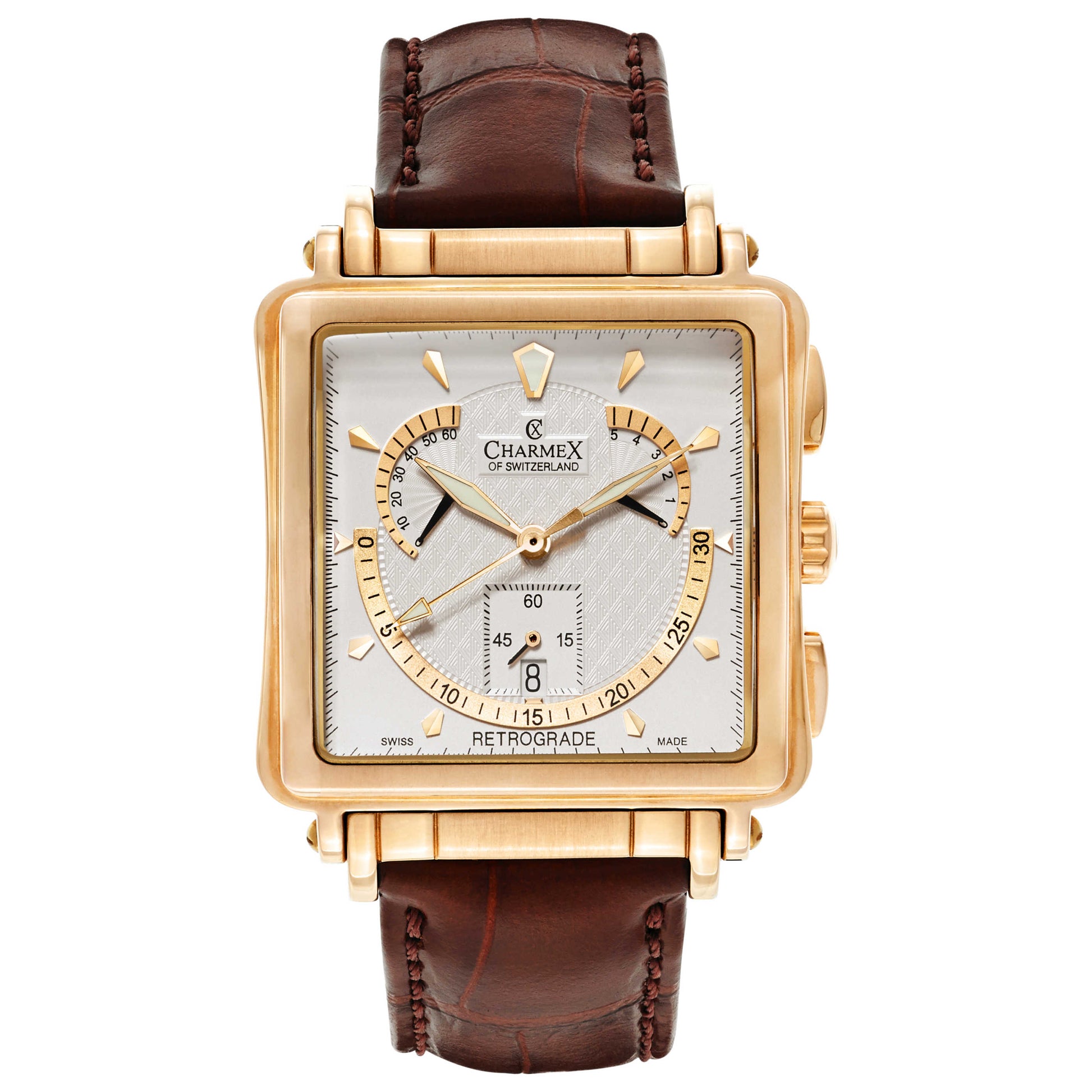 Front view of Charmex Le Mans Men's Swiss Quartz (Battery-Powered) Watch 2225