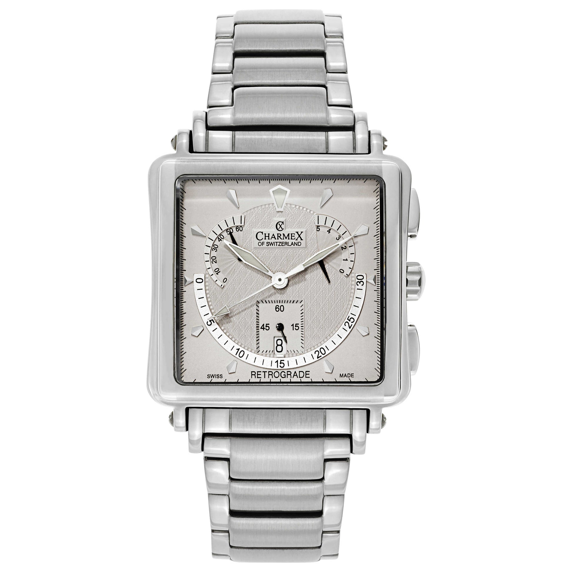 Front view of Charmex Le Mans Men's Swiss Quartz (Battery-Powered) Watch 2235