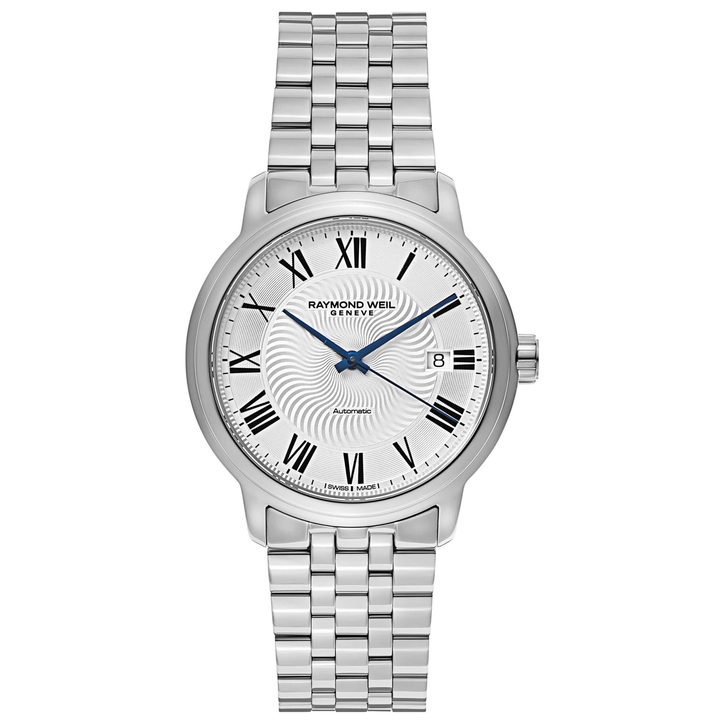 Front view of Raymond Weil Maestro Men's Automatic Watch 2237-ST-00659