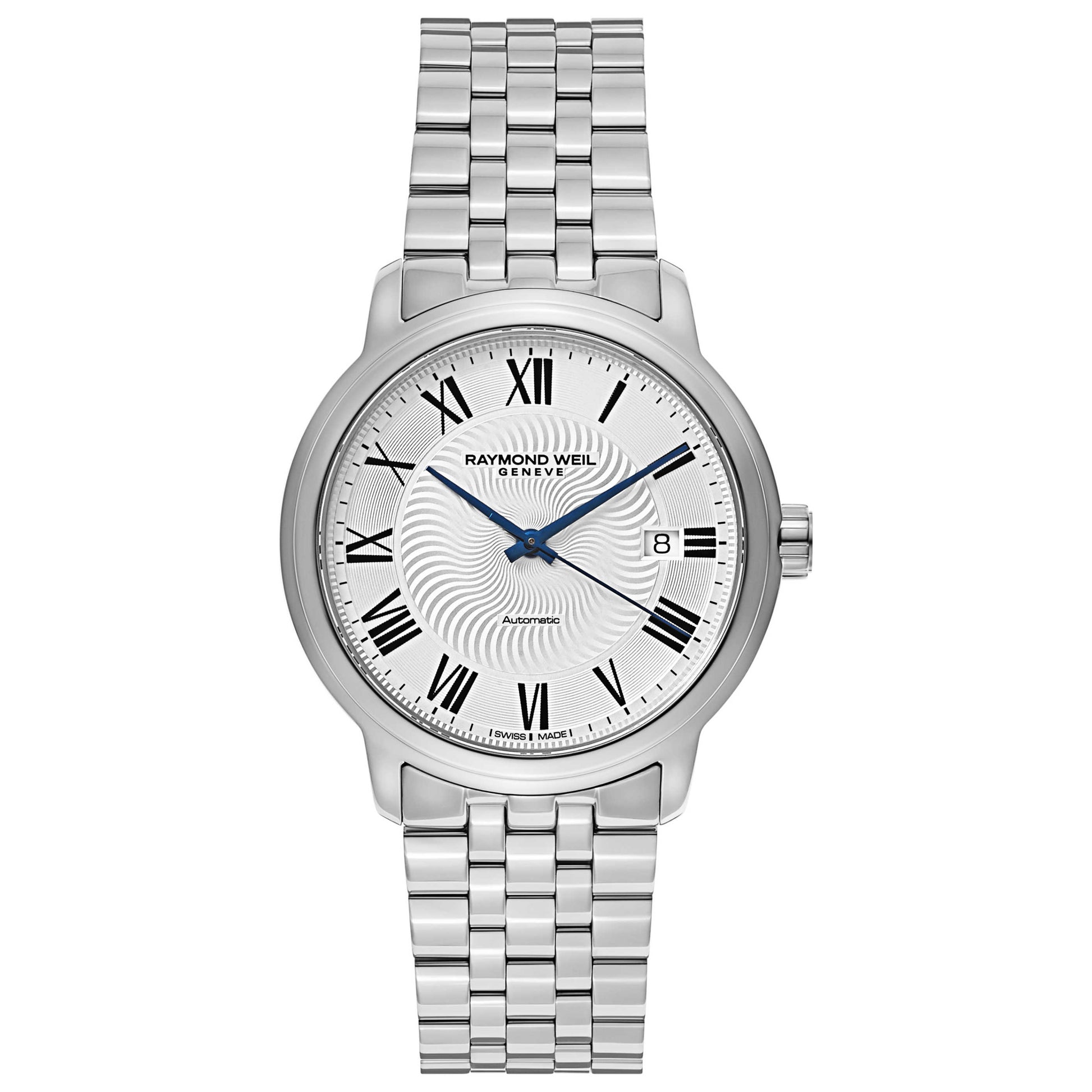 Front view of Raymond Weil Maestro Men's Automatic Watch 2237-ST-00659