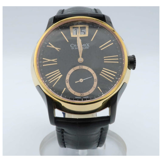 Front view of Charmex St. Tropez Men's Swiss Quartz (Battery-Powered) Watch 2240-SDV