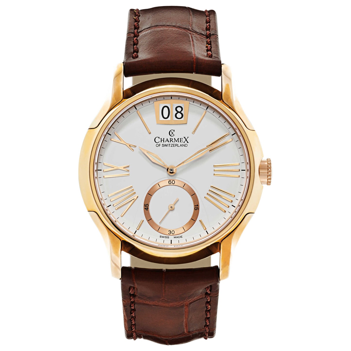 Front view of Charmex St. Tropez Men's Swiss Quartz (Battery-Powered) Watch 2240