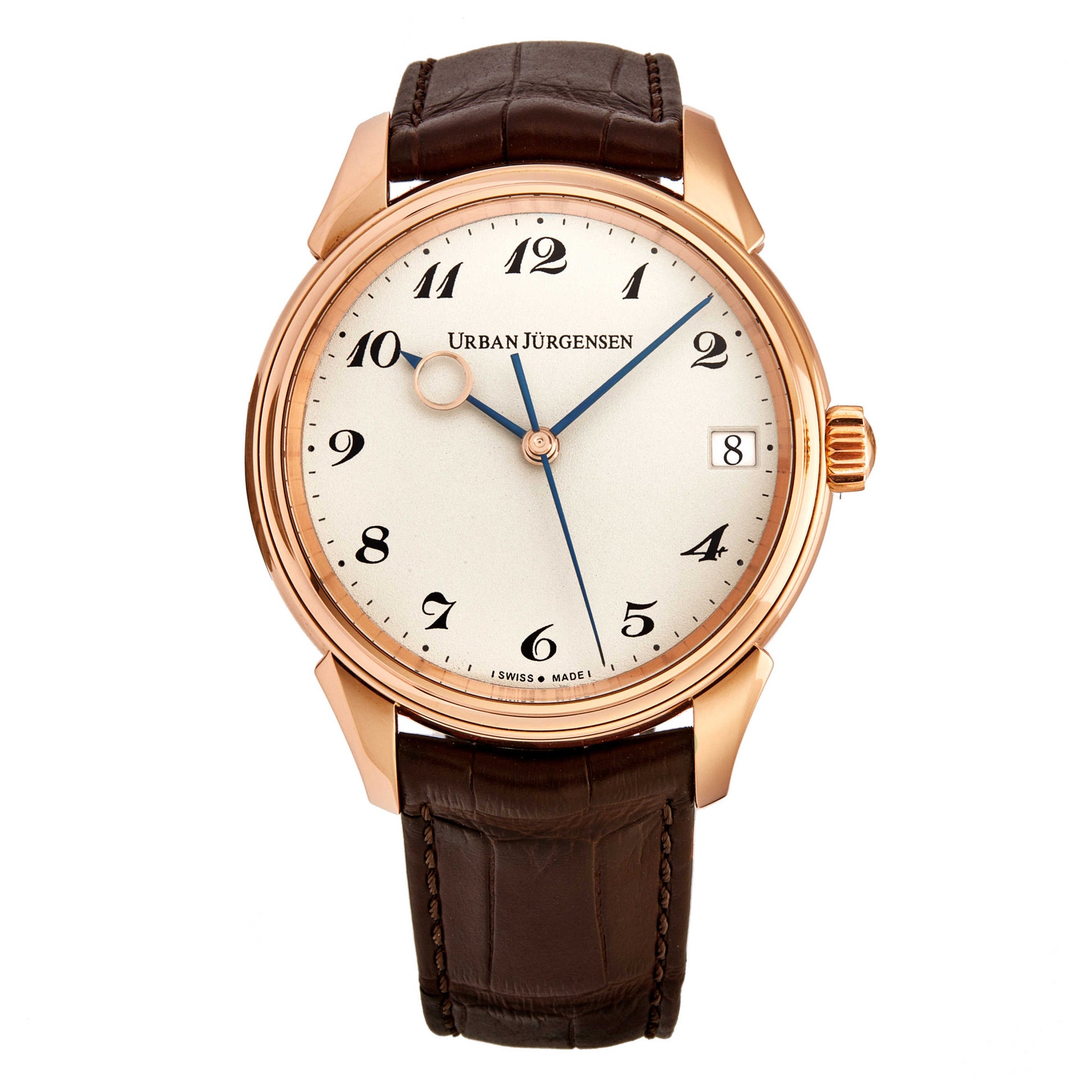 Front view of Urban Jurgensen Jule Men's Manual-Wind Watch 2240 RG