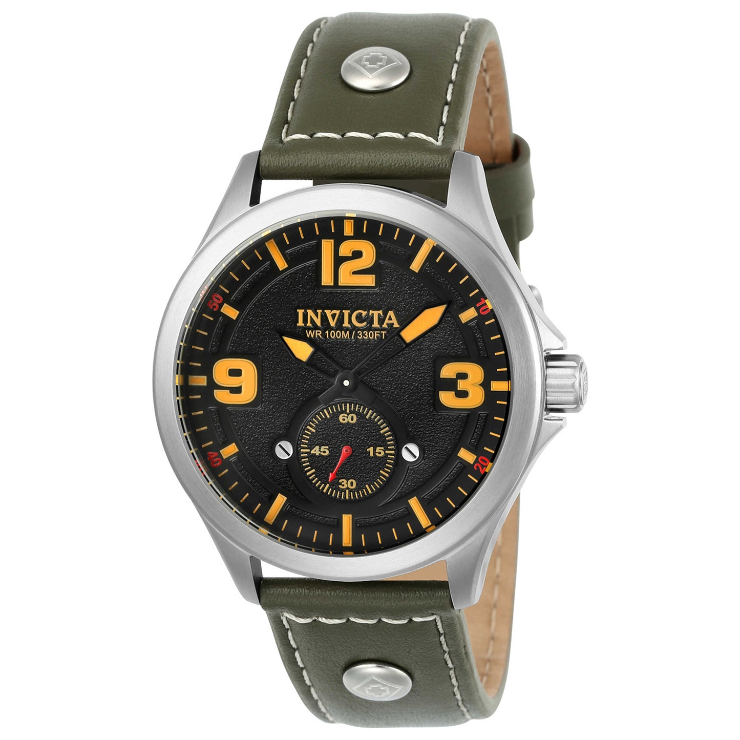 Front view of Invicta Aviator Men's Quartz Watch 22529