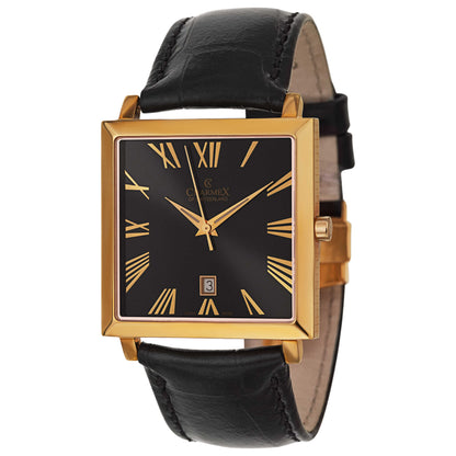 Front view of Charmex Basel Men's Swiss Quartz (Battery-Powered) Watch 2266