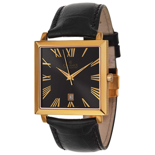 Front view of Charmex Basel Men's Swiss Quartz (Battery-Powered) Watch 2266