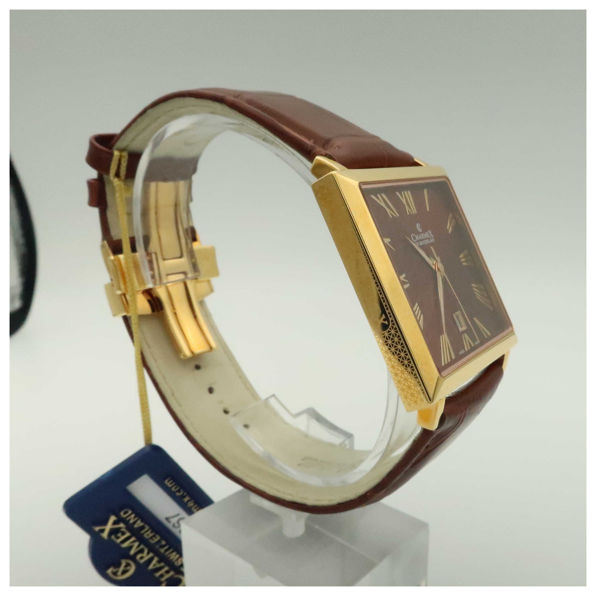 Charmex Basel Men's Swiss Quartz (Battery-Powered) Watch 2267-SDV - Image #3