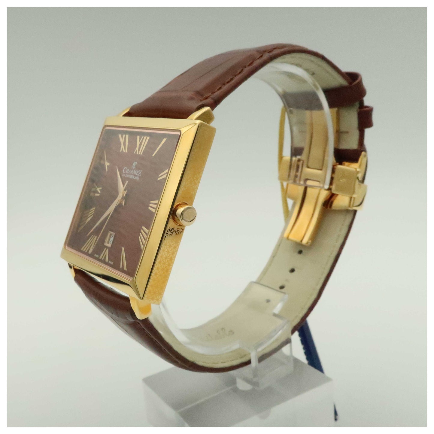 Charmex Basel Men's Swiss Quartz (Battery-Powered) Watch 2267-SDV - Image #4