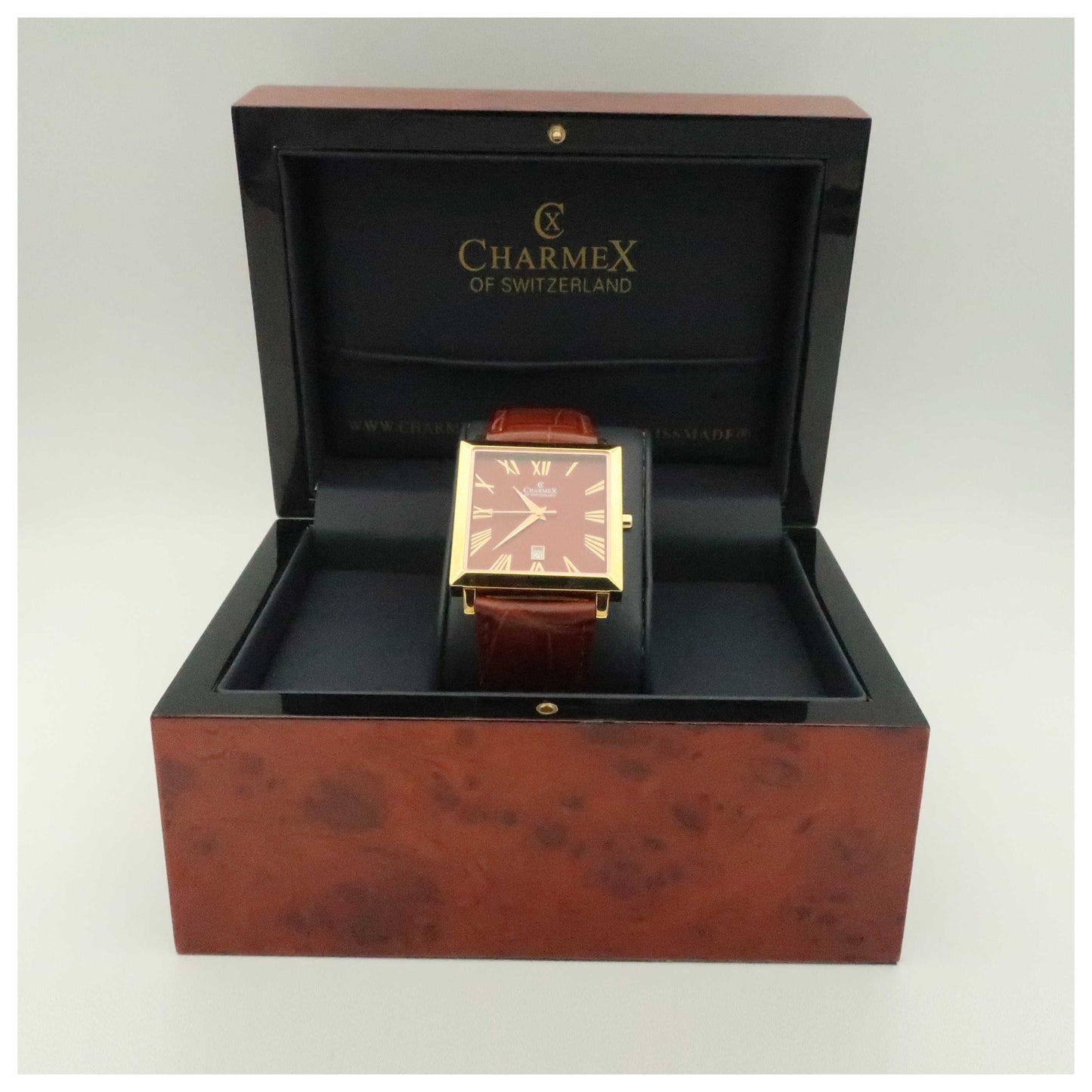 Charmex Basel Men's Swiss Quartz (Battery-Powered) Watch 2267-SDV - Image #6