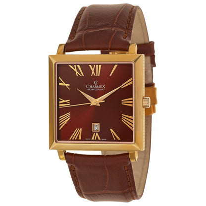 Front view of Charmex Basel Men's Swiss Quartz (Battery-Powered) Watch 2267