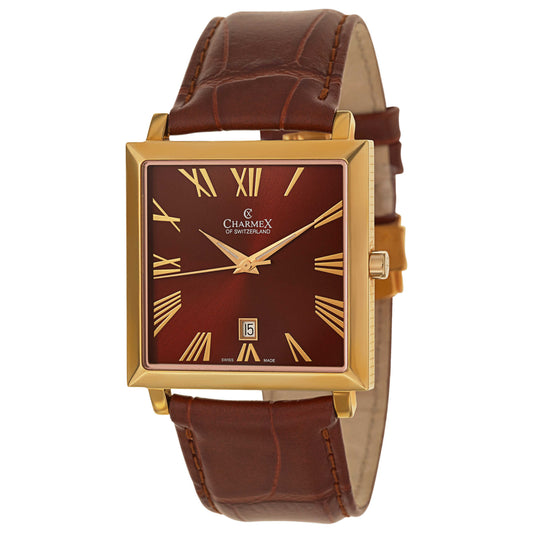 Front view of Charmex Basel Men's Swiss Quartz (Battery-Powered) Watch 2267