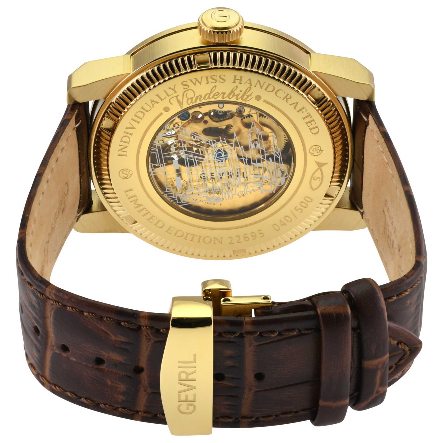 Gevril Vanderbilt Men's Automatic Watch 22695 - Image #2