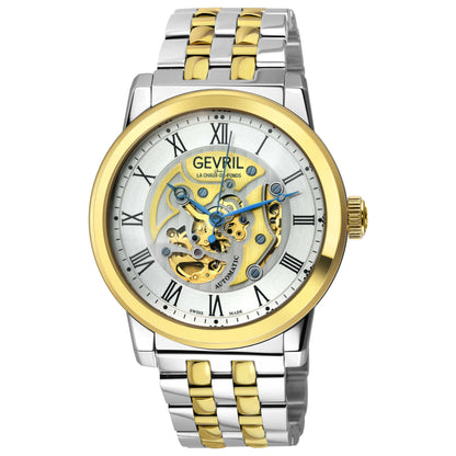 Front view of Gevril Vanderbilt Men's Automatic Watch 22696B