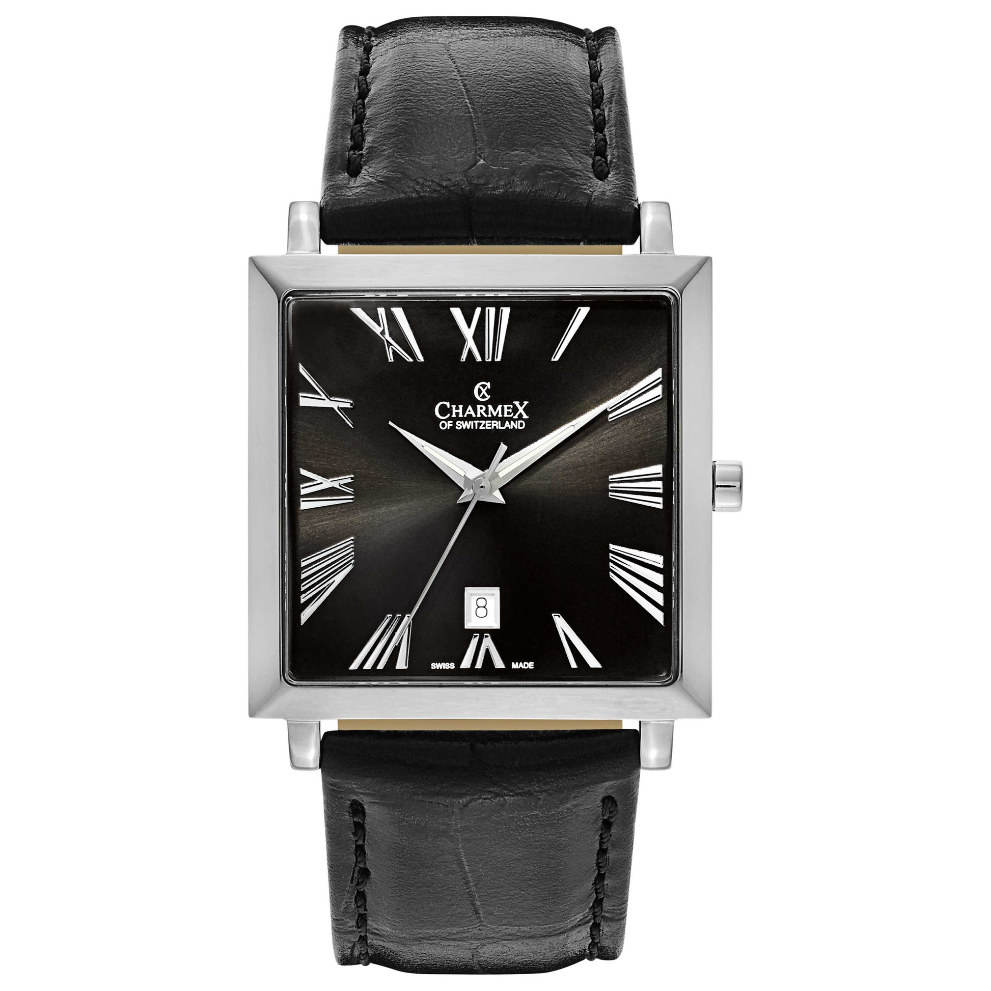 Front view of Charmex Basel Men's Swiss Quartz (Battery-Powered) Watch 2276