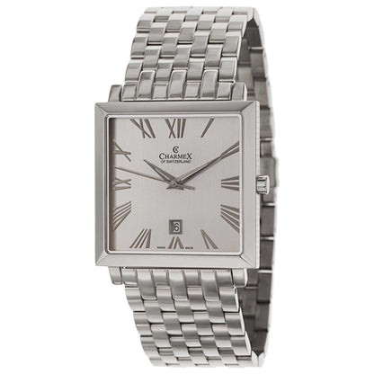 Front view of Charmex Basel Men's Swiss Quartz (Battery-Powered) Watch 2280