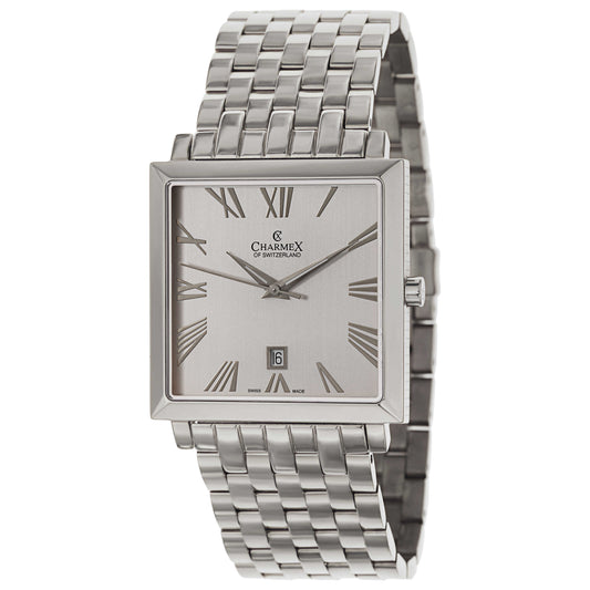 Front view of Charmex Basel Men's Swiss Quartz (Battery-Powered) Watch 2280