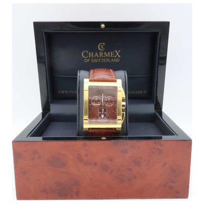 Charmex Lausanne Men's Swiss Quartz (Battery-Powered) Watch 2292-PO - Image #6