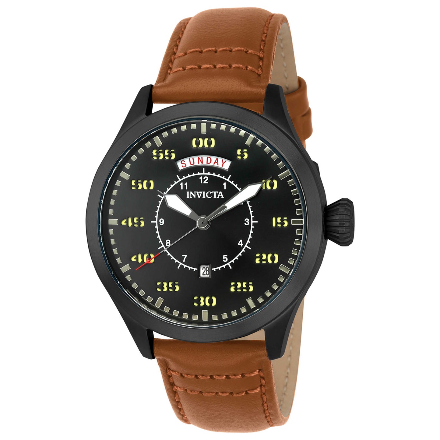 Front view of Invicta Aviator Men's Quartz Watch 22974