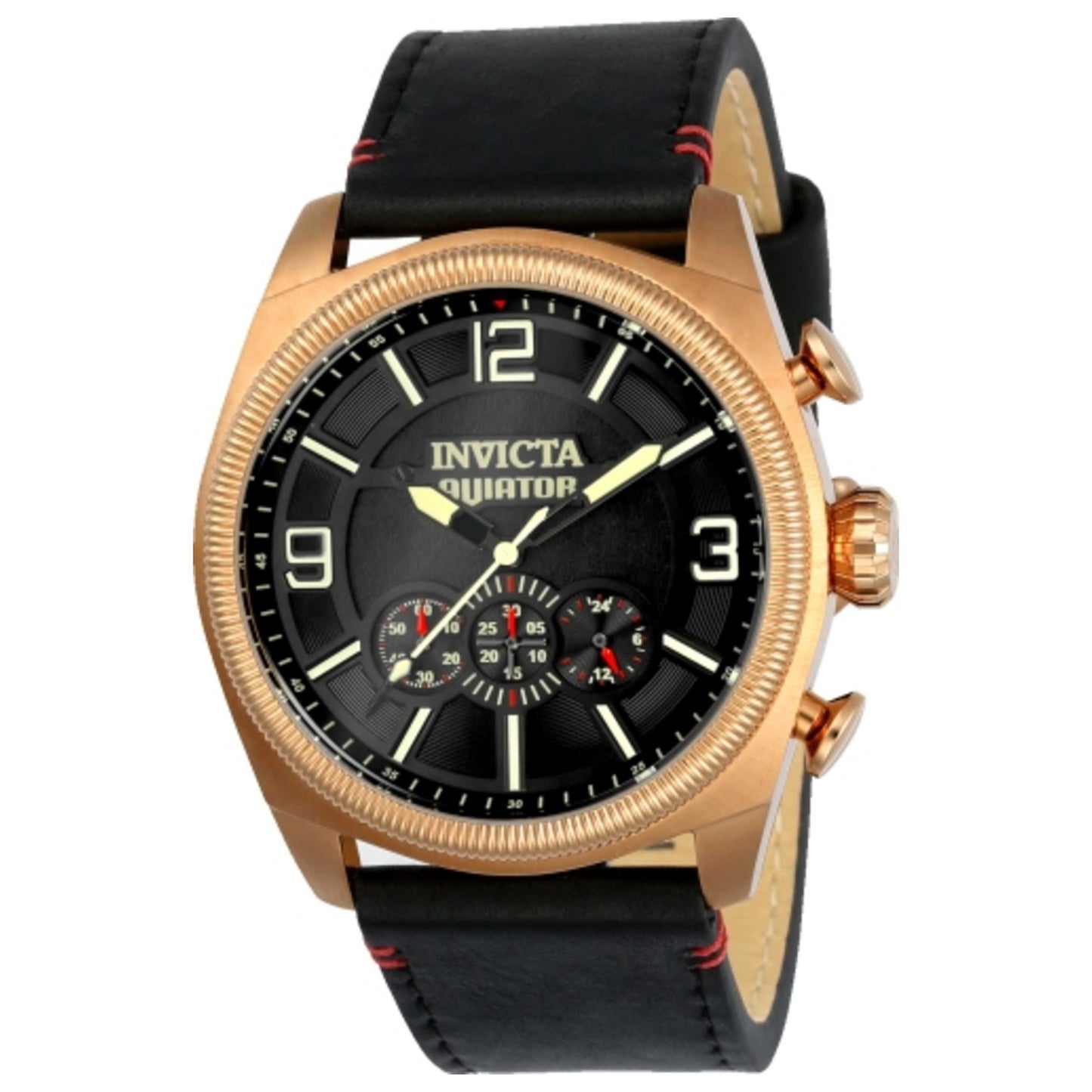 Front view of Invicta Aviator Men's Quartz Watch 22986