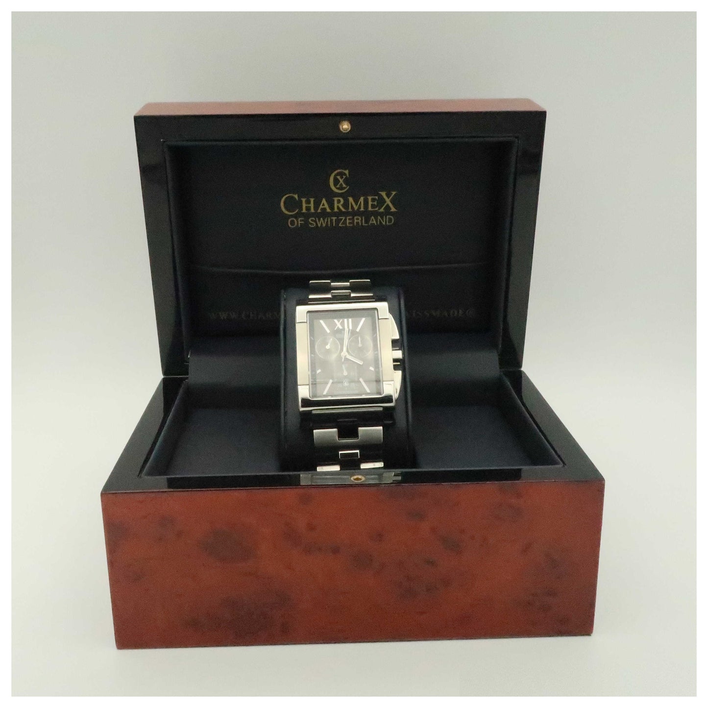 Charmex Lausanne Men's Swiss Quartz (Battery-Powered) Watch 2306-PO2 - Image #6