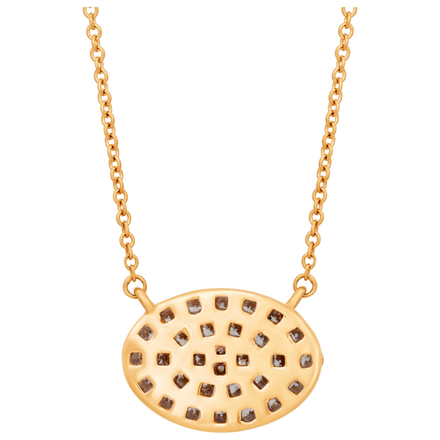 Tresorra Fashion Women's Necklace 231-RG-DIA - Image #2
