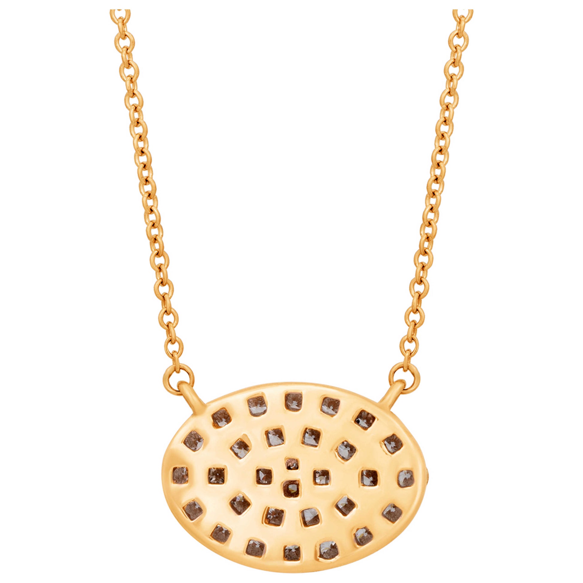 Tresorra Fashion Women's Necklace 231-RG-DIA - Image #2