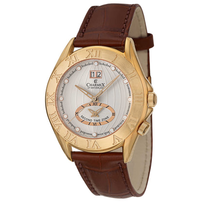 Front view of Charmex Globetrotter Men's Swiss Quartz (Battery-Powered) Watch 2315