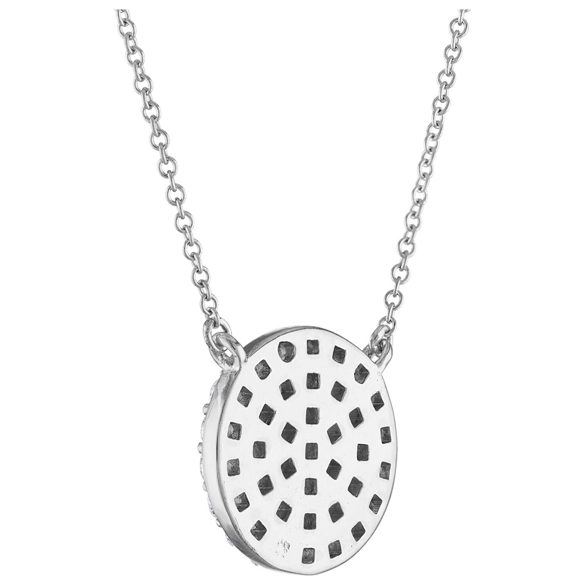 Tresorra Fashion Women's Necklace 232-WG-DIA - Image #2