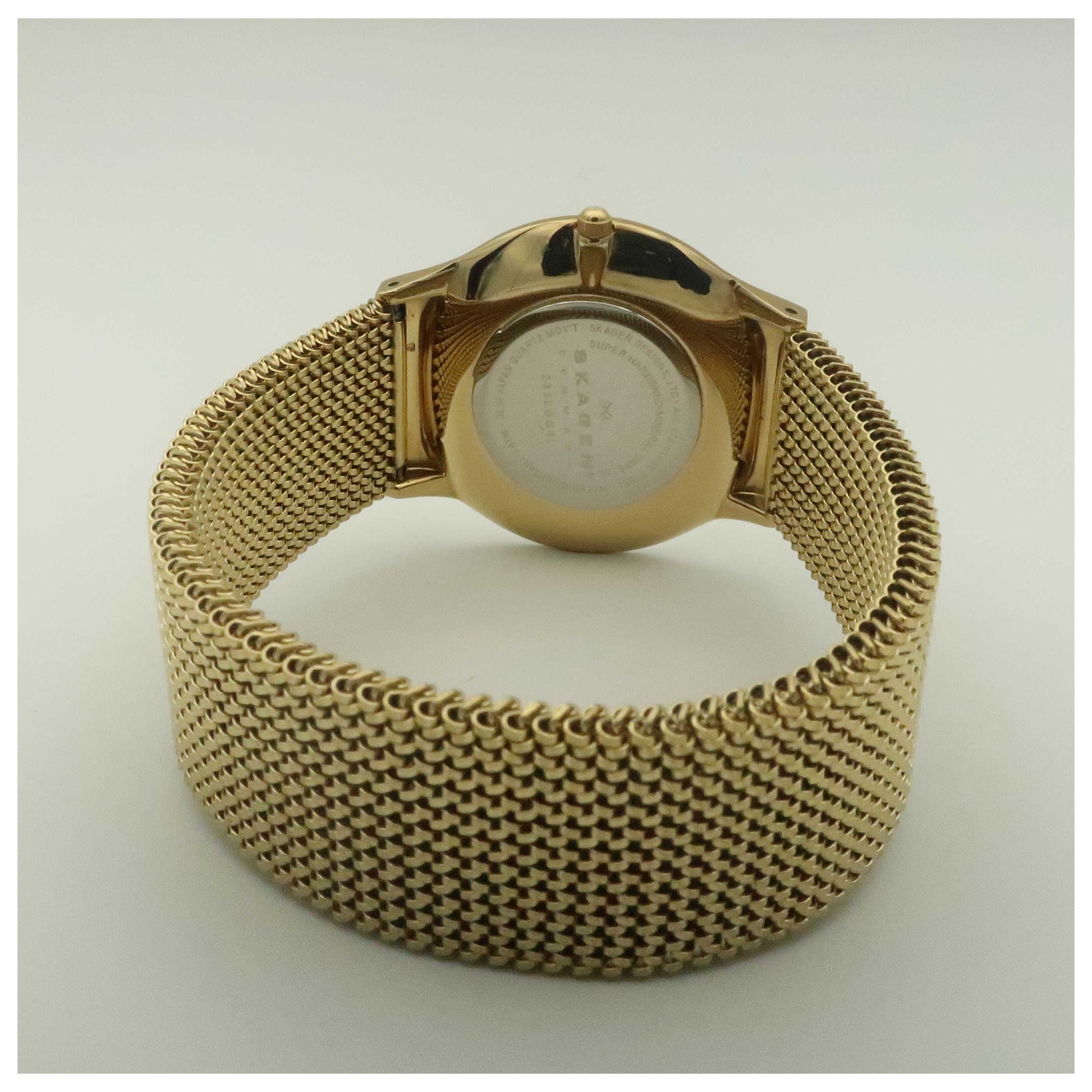 Skagen Mesh Men's Japanese Quartz (Battery-Powered) Watch 233LGG3L-PO - Image #2