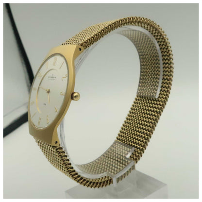 Skagen Mesh Men's Japanese Quartz (Battery-Powered) Watch 233LGG3L-PO - Image #4