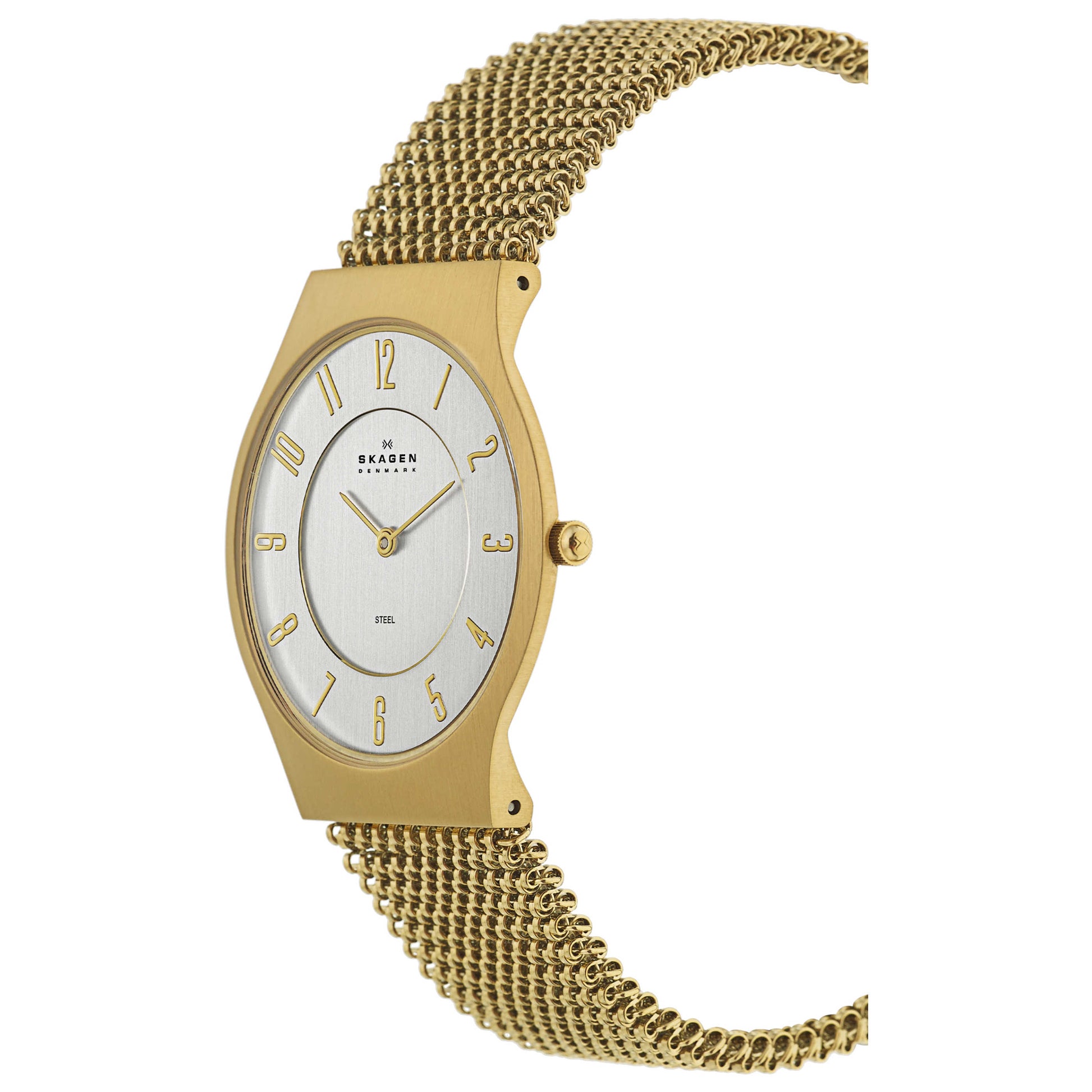 Skagen Mesh Men's Japanese Quartz (Battery-Powered) Watch 233LGG3L - Image #4