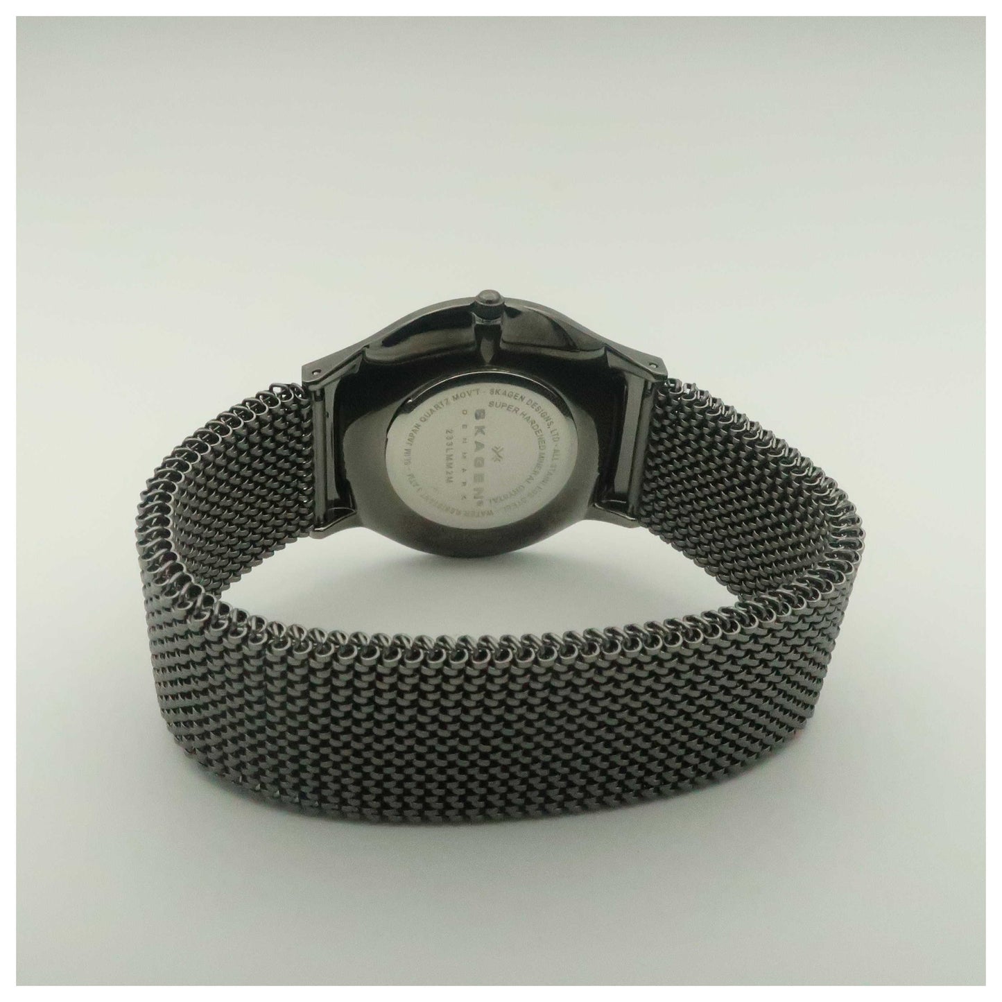 Skagen Mesh Men's Japanese Quartz (Battery-Powered) Watch 233LMM2M-PO - Image #7