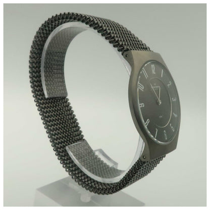 Skagen Mesh Men's Japanese Quartz (Battery-Powered) Watch 233LMM2M-PO - Image #3