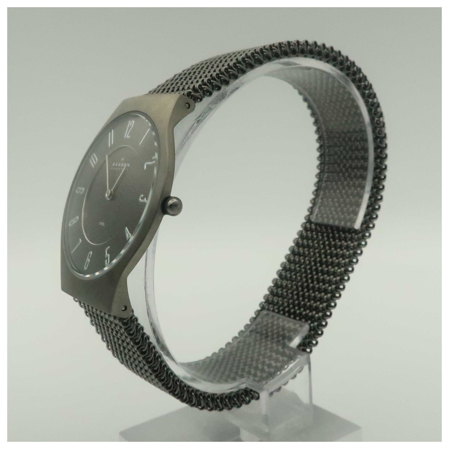 Skagen Mesh Men's Japanese Quartz (Battery-Powered) Watch 233LMM2M-PO - Image #4