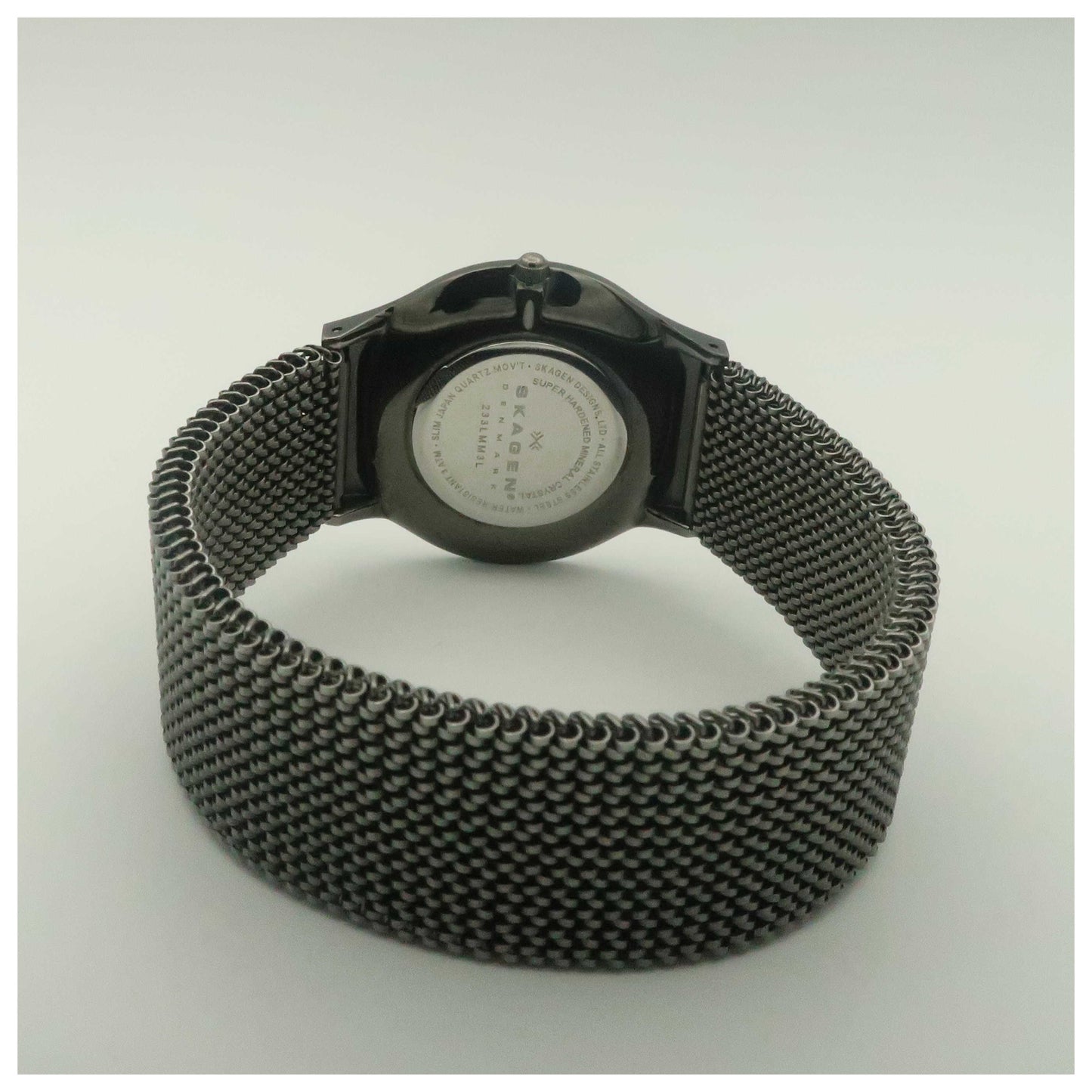 Skagen Mesh Men's Japanese Quartz (Battery-Powered) Watch 233LMM3L-PO2 - Image #2